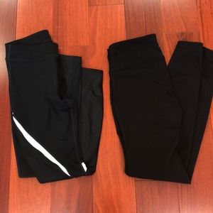 2 pairs of workout leggings!